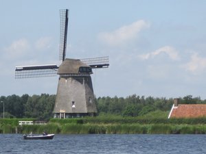 A dutch windmill