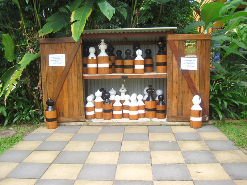 Chess at Mission Beach