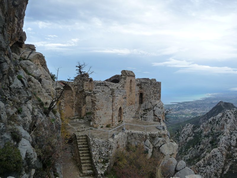 St Hilarion Church from above
