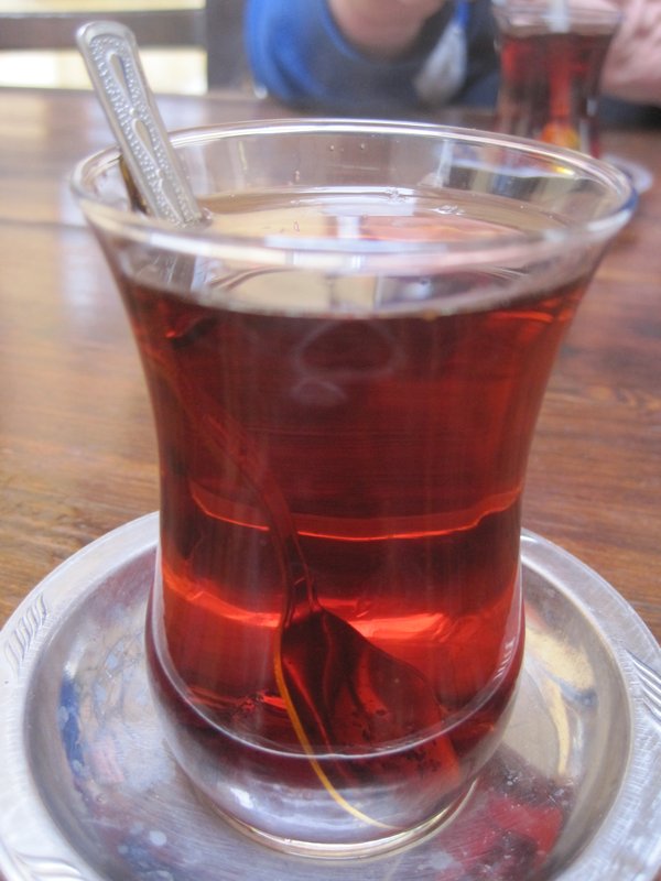 Turkish tea yum yum yum