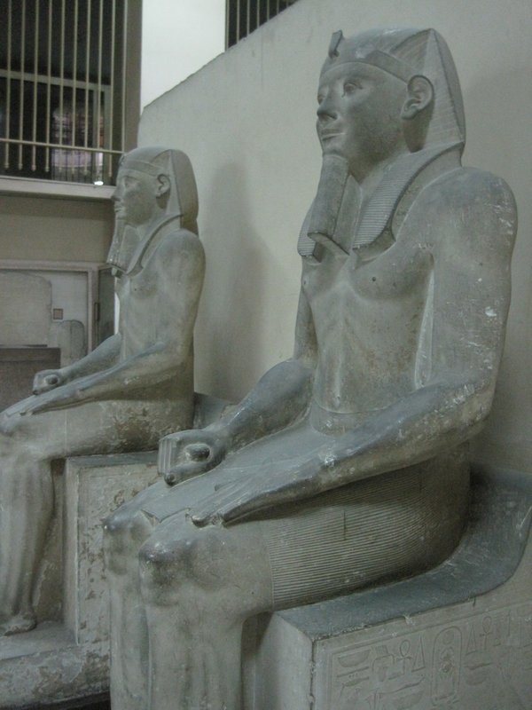 Inside the Cairo Museum