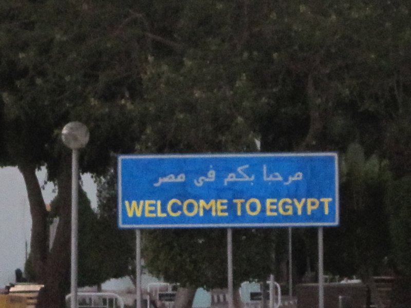 We leave Egypt