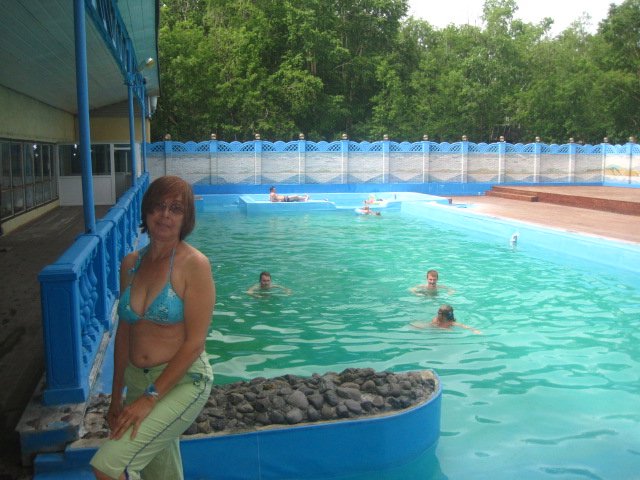 Mum is impressed with the pools