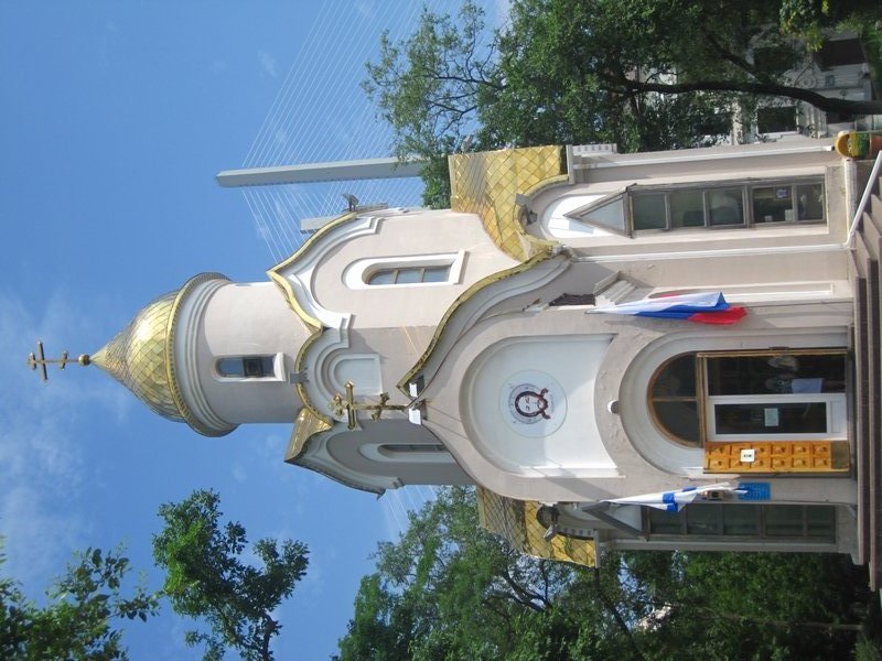 Small Orthodox Church in Vladivastok