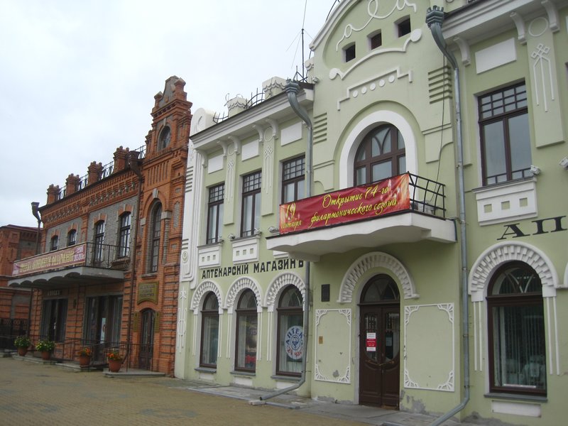 Architecture along Street Murayyova Amurskova