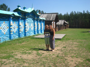 Me and Mum at the Ethnographic Museum