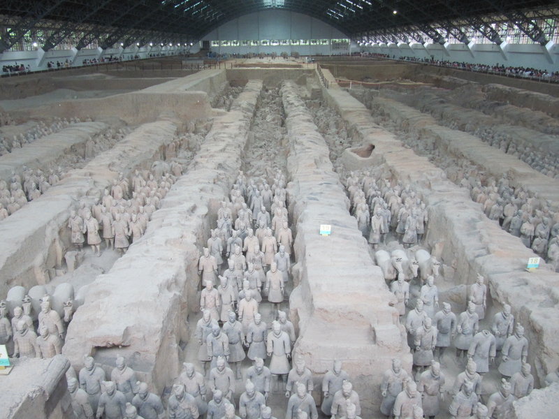 Terracotta soldiers army