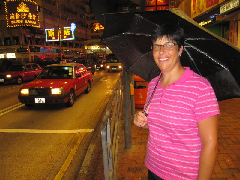 Its raining in HK