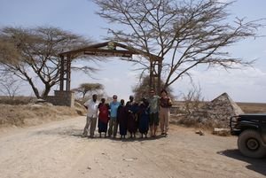 Entrance to the Serengeti