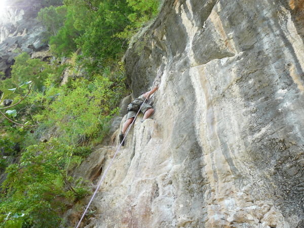 Mike Climbing
