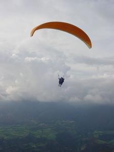 Paragliding near Merida