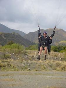 Paragliding near Merida