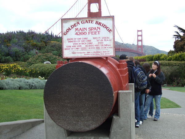 Golden Gate Bridge Cables