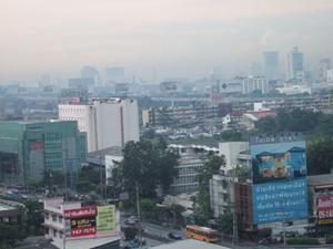 smoggy bangkok