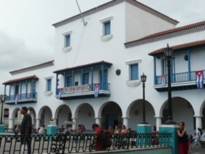 Former house of conquistadores Diego Velasquez and Hernan Cortes