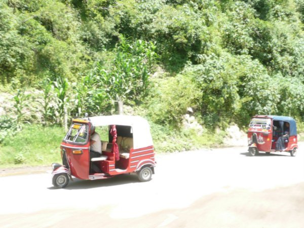 Tuc-Tuc Taxis everywhere!