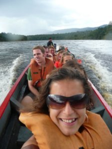 Its so much fun to go white water canoeing!