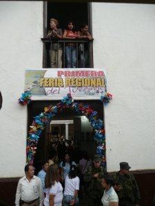 The parade ended at the Casa Del Cultural.....