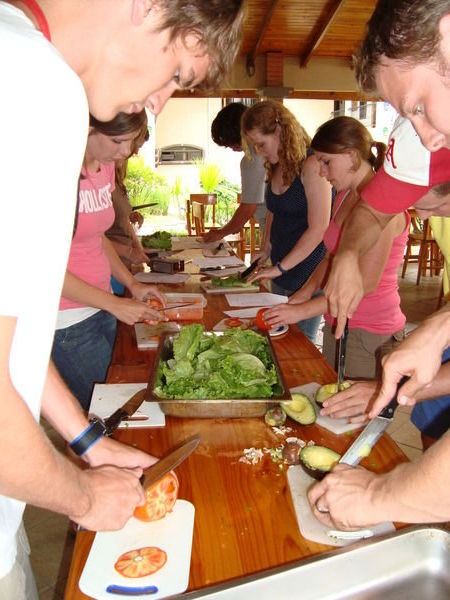 Making the Salad