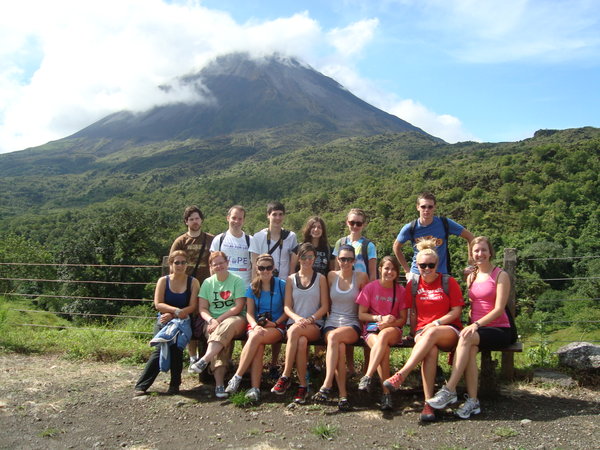 Group at Arenal