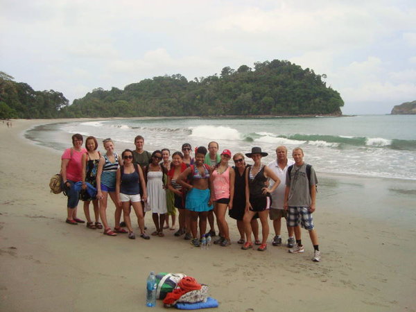 Group on the Beach