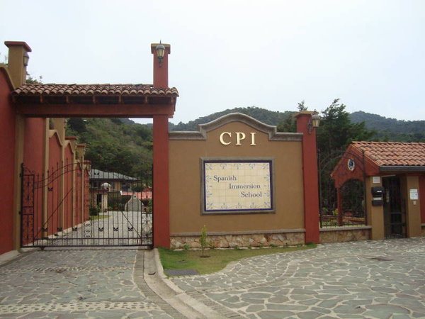 Gate at CPI in Monteverde