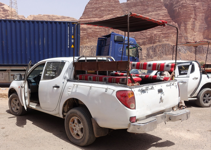 Tourism transport - Wadi Rum