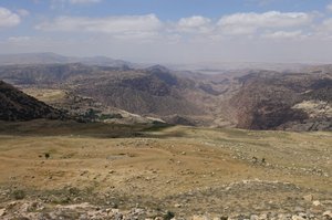 Dana Biosphere Reserve escarpment