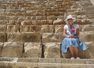 Amphitheatre seating - Jerash