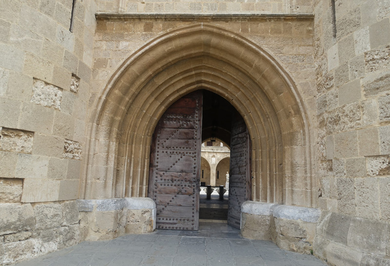 Rhodes Old Town - Castle Entrance