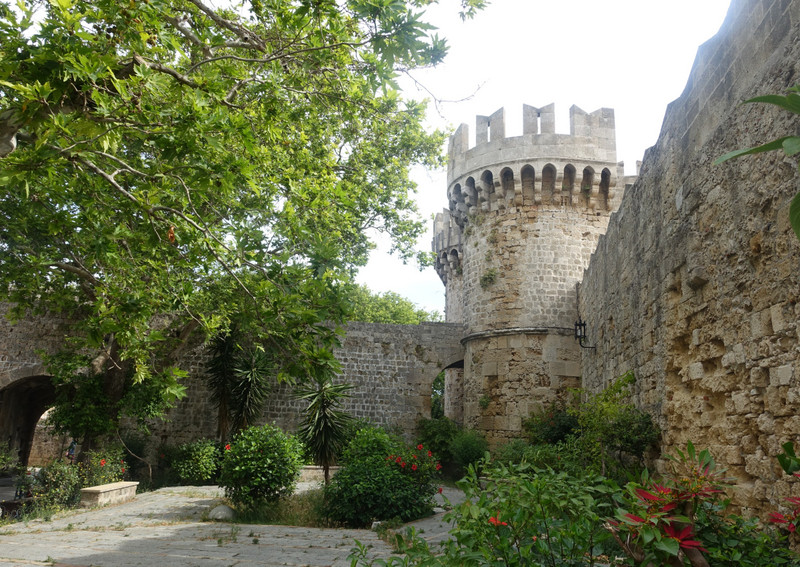 Rhodes Old Town - Castle Corner