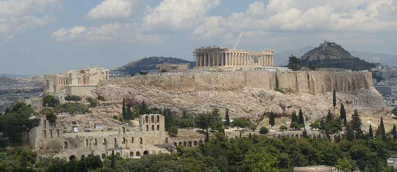 Acropolis from Filappapos Hill