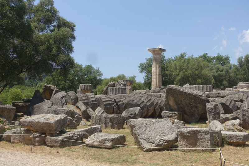 Ancient Olympia Temple of Zeus