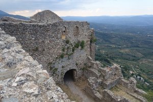Mystras - Castle entrance