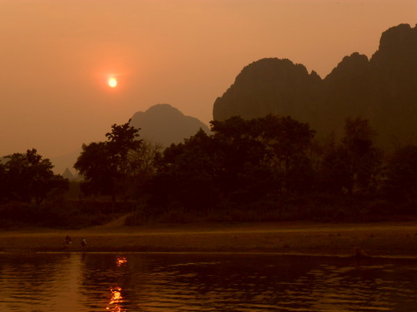 Vang Vieng - on arrival