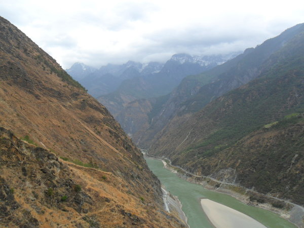 The Yangtze and the track
