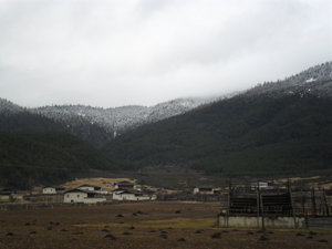 Typical Tibetan village