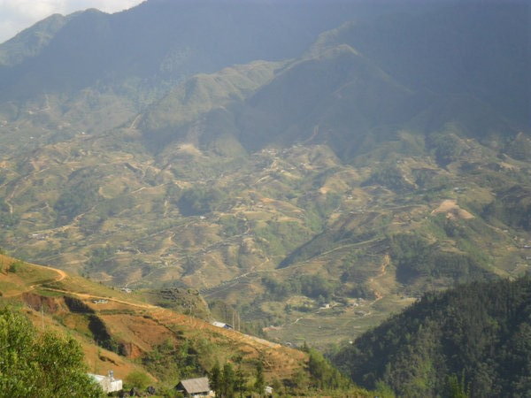 SaPa - view from hotel