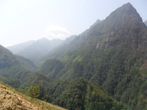 Fansipan mountain range
