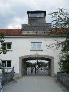 Dachau - the 'entrance' gate