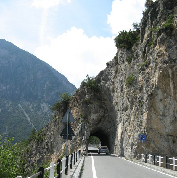 Mountain road, Italy