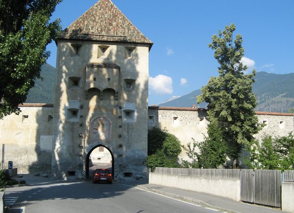 Glorenza wall gate, Italy
