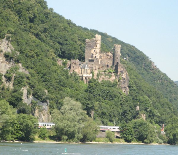 A castle on the Rhine