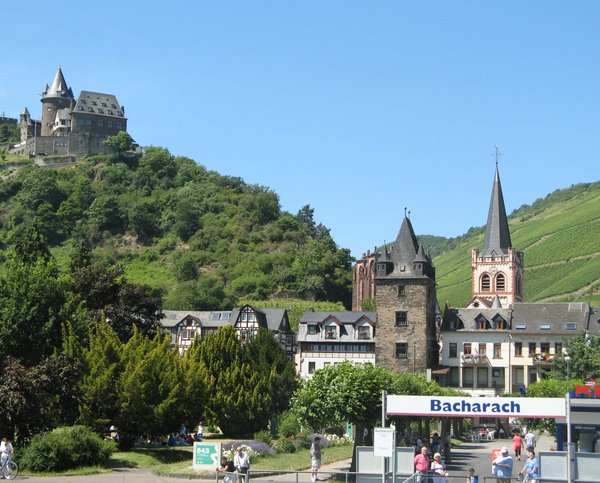 Rhine castle at Bacharach