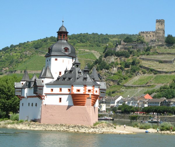 River church on Rhine