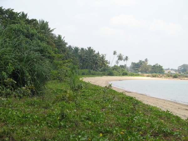 Secluded beach, Melaka State