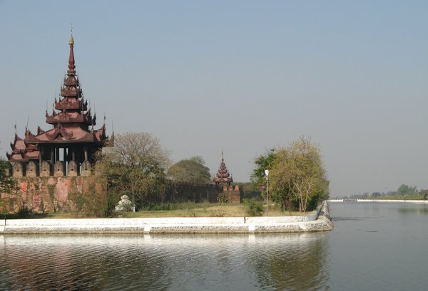 Mandalay Palace moat