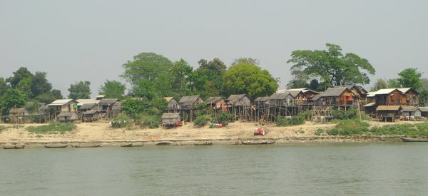 Ayerwaddy River village