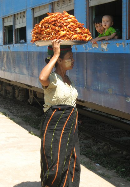 Railway food vendor