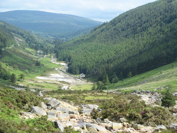 Wicklow Pass looking towards the east
